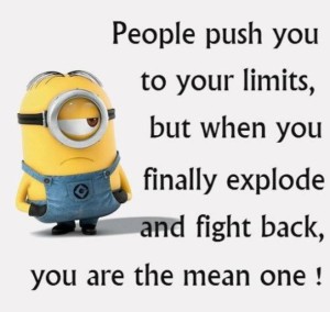 Minions fighting back quote